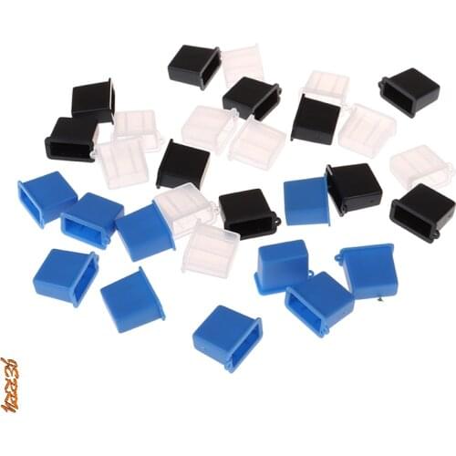 Hot Sale 10PcsUSB Type A Male Dust Plug Cover Protective Cover USB Data Cable Protective Cover USB Plug Dust Plug