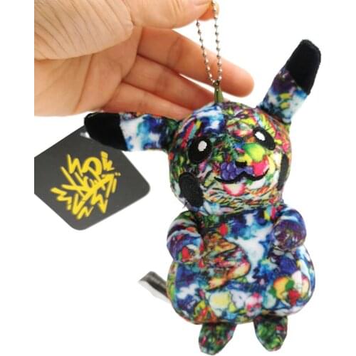 Graffiti Pik 14CM Keychain Pendant Plush Soft Cartoon Dolls Christmas Gift Stuffed Toys PCXB