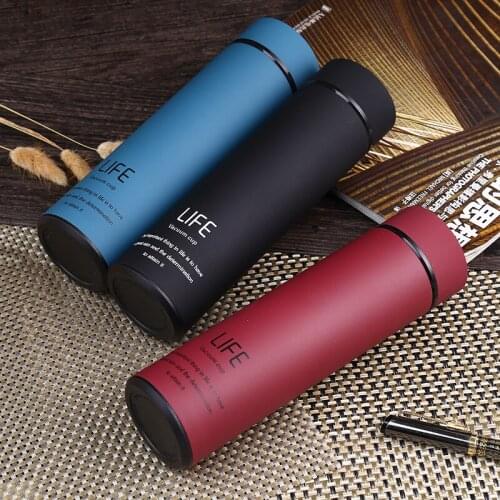 Quality Office Vacuum Cup 500ML Stainless Steel Mug Superior Travel Mug Insulated Double Wall Vacuum Mug Water Bottle 500ML