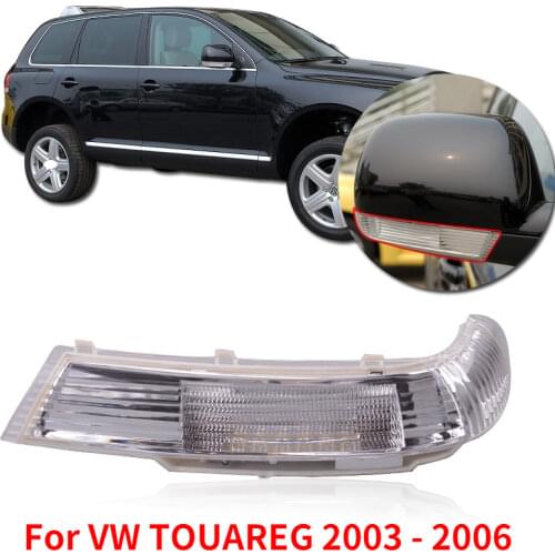 Kamshing For VW TOUAREG 2003 2004 2005 2006 LED Turn Light Indicator Lamp Side Mirror Light Turn Signal Blink Light 7L6 949101