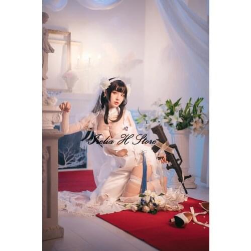 Girls Frontline QBZ95 Cosplay Costume QBZ95 Wedding Dress dresses female Custom made/size