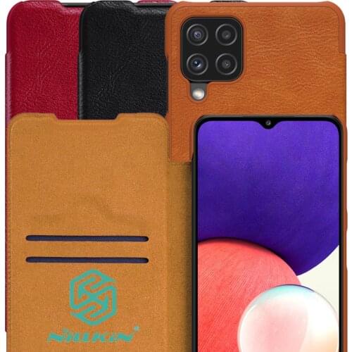 Nillkin Wallet Book Flip Leather Case For Samsung Galaxy M32 Coque Capinha