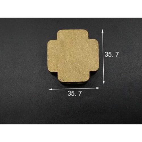 Brass Block Cross 4 Way Pipe Fitting DN10 3/8" BSP Female Adapter Connector Coupling