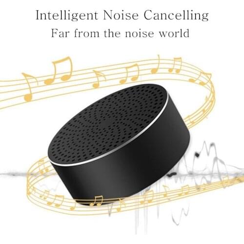 Mini Wireless Speaker Bluetooth Metal Aluminum Alloy Stereo Speaker for Phone with Microphone Bluetooth Speaker Wireless