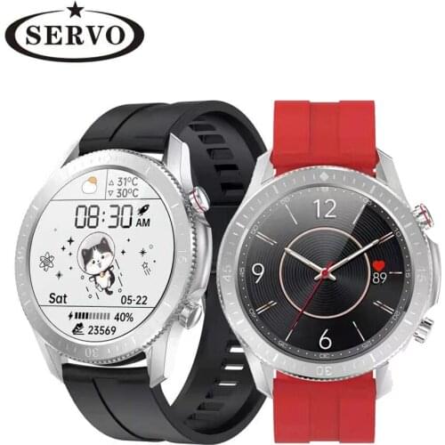 SERVO Touch Screen 2021 Mens sports Fitness waterproof Smartwatches Sleep Heart rate monitor ECG Custom Watch Face Smart Watch