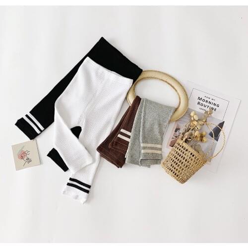 2020 Autumn New Childrens Wear Baby Leggings Girls Korean Style Layered All-match Trousers Fashion Casual Leggings For Gril