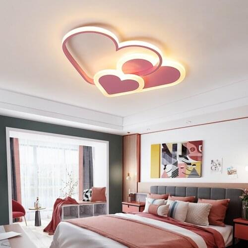 Creative Pink Cloud Led Ceiling Lights For Childrens Room Girls Kids Bedroom Study Lighting Fixtures Modern Acrylic Indoor Lamp