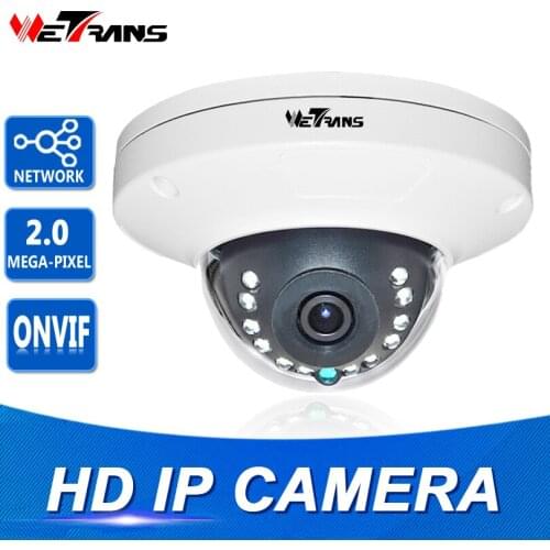 Network Camera IP 1080P 8m Infrared Night Vision ONVIF 2MP Vandalproof 3.6mm Lens H.265 P2P HD Indoor Dome IP Camera Sony CMOS