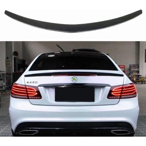 W207 C207 Carbon Fiber Trunk Spoiler AMG Style Wing For Mercedes benz E Class Coupe 2010 - 2016 E200 E250 E300 E350