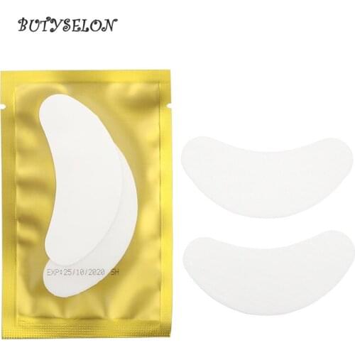 1000Pairs Eye Pads for Eyeshadow Shields Protector Disposable Pads Lint Free Patch False Eyelash Extension Makeup tools