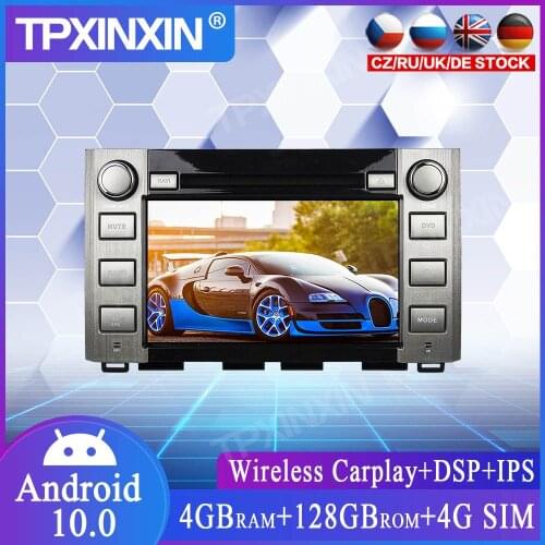 128GB Android 10.0 For Toyota Sequoia Tundra 2014-2016 Car Multimedia Player GPS Navi Head Unit Radio Audio Stereo Tape Recorder