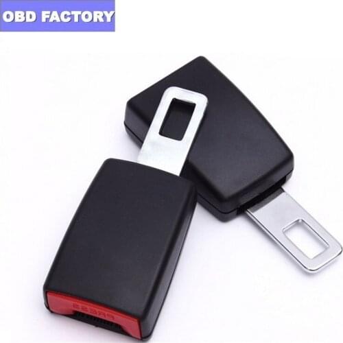 2Pcs Universal Car Seat Belt Clip Extenders Safety Seatbelt Buckle Plugs