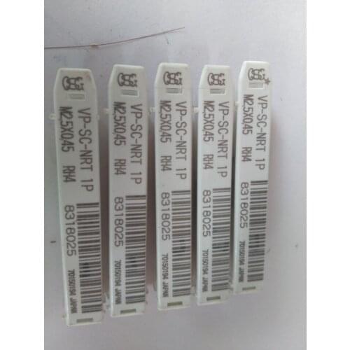 5PCS THREADING TAPS VP-SC-NRT 1P M 2.5X0.45 RH4 8318025