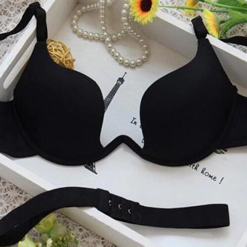 Deep U Low Cut Push Up And Backless Invisible Convertible Bra For Backless Cloth bra