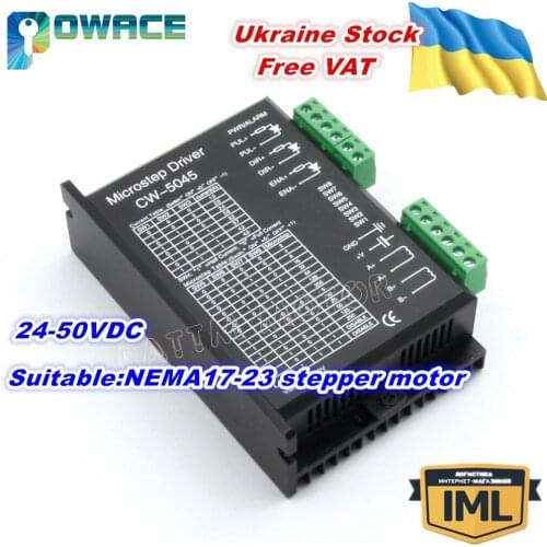 CW5045 Stepper Motor Microstep Driver Stepping Motor Drive 50V/4.5A 256 Microstep