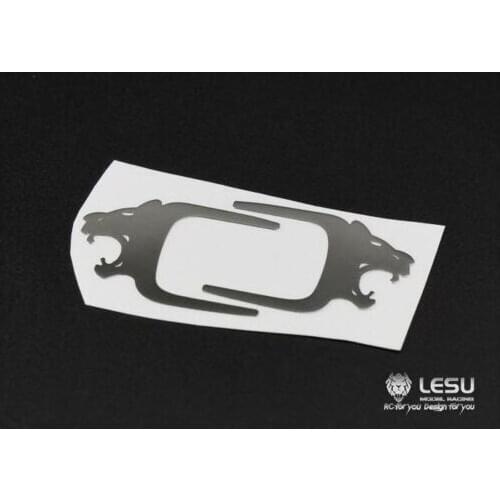 LESU Cab Door Handle Sticker K019-9 for 1/14 Tamiya DIY RC MAN Tractor Truck Model TH04830-SMT3