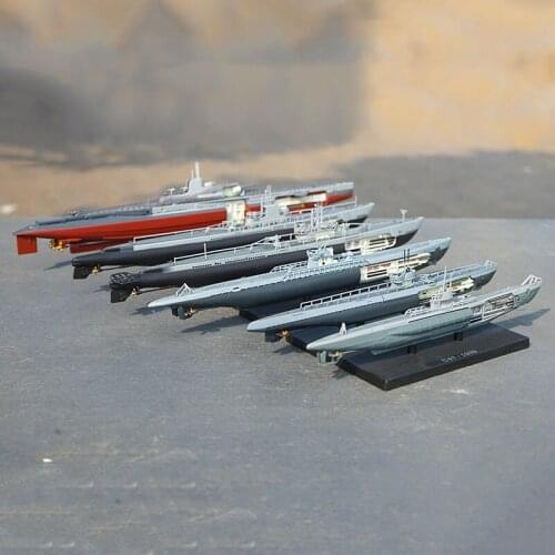 Diecast 1: 350 WWII German U-shaped Submarine U26 Alloy Finished Military Model ATLAS Battleship Decoration Collection Display