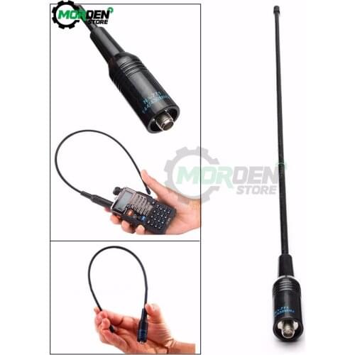 NA-771 Antenna for Baofeng Walkie Talkie High Gain Signal Extend NA771 SMA-F Portable Radio UV-5R UV-82 BF-888S