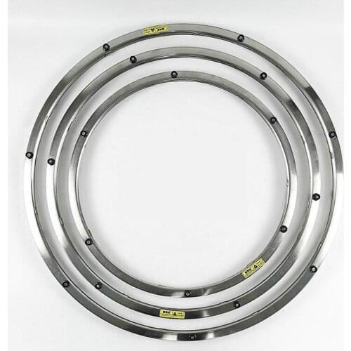 HQ UPGRADE Stainless Steel Table Turntable Base Marble Glass Wood Table Track 38-120CM Stainless Lazy Susan Bearing Swivel Plate