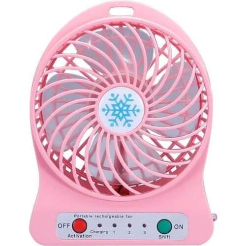 Portable Rechargeable Mini Fan Air Cooler Mini Desk Fan USB Cooling Rechargeable Handheld Fans