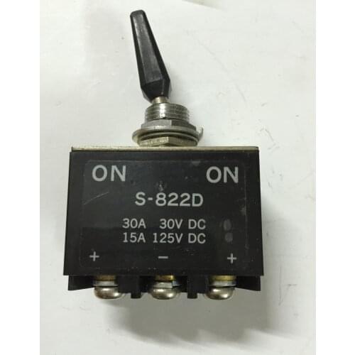 S-822D NKK Toggle Switch 15A 125VDC