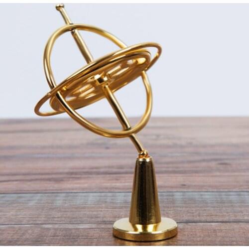 Hand spinners de gyro spinner antiestress Stainless Steel Desktop Spinner Spinning Tops Gift Adults Fingertip Toy Kids Gift