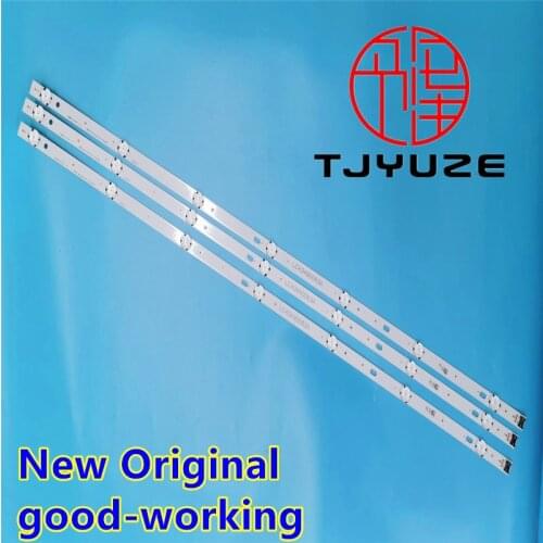 New 3 PCS/set 7LED 830mm LED backlight strip for LG 43UJ701V 43UK6400 43uk6090 43UK6200 43UJ6050 LC43490062A LC43490063A 43inch