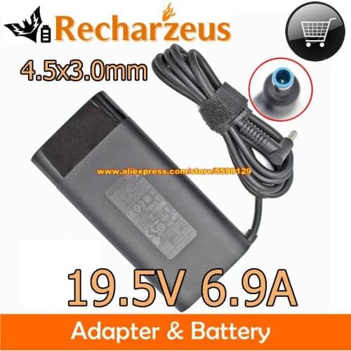 Sunshine TPN-DA11 TPN-DA11 Genuine 19.5V 16.9A 135W Adapter For Hp PAVILION 15-EC0001CA SPECTRA X360 SPECTRE X360 15-EB0020CA 4K