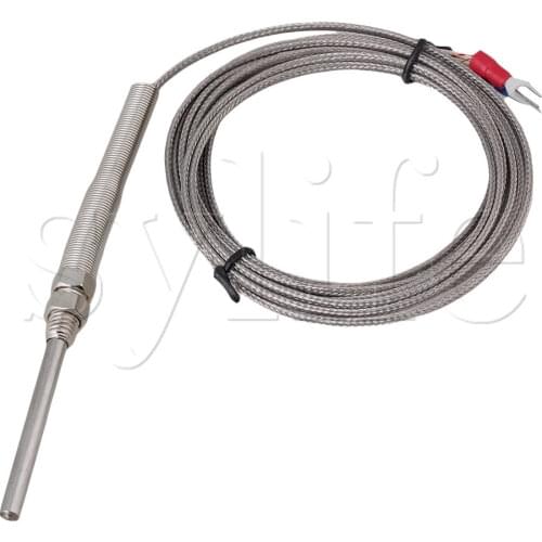 Generic New 3 Meter High Temperature -100~1250 C Thermocouple K Type 50mm Probe Sensors