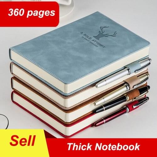 Notebook Thickened Notebook Students carry a notepad with them for school business meetings and office work