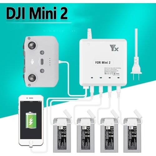 Mavic mini 2 Charger Remote control /battery Charging 4 batteries Charger for dji mavic mini 2 drone Accessories