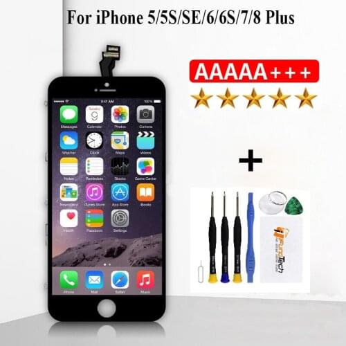 AAAAA+ LCD For iPhone 6 6S 7 Plus LCD Display Screen Replacement For iPhone 7 8 Plus With 3D Touch Screen Digitizer LCD Display