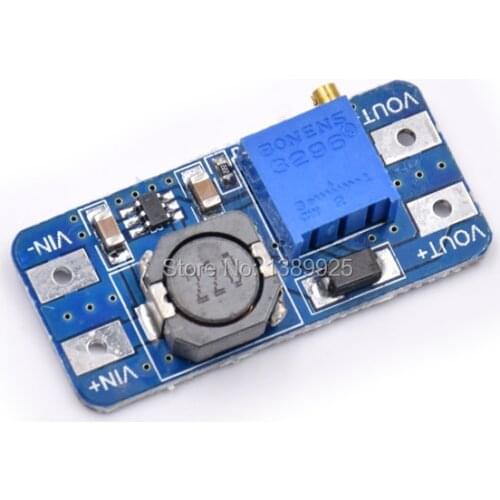 5pcs/lot MT3608 2A Max DC-DC Step Up Power Module Booster Power Module For Ar-du-ino 3-5V to 5V/9V/12V/24V