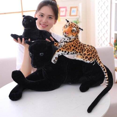 70cm Simulation Leopard Soft Plush Doll Toy