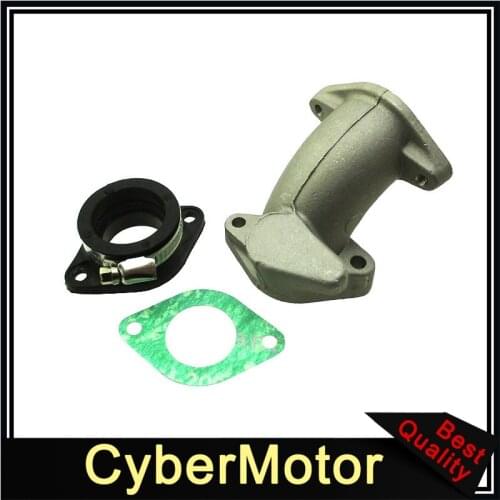 Carb Intake Adapter Boot Rubber Pipe Flange Gasket Kit For Daytona Anima 150 190 FLX Engine Zongshen 190cc Pit Bike ZS1P62YML-2