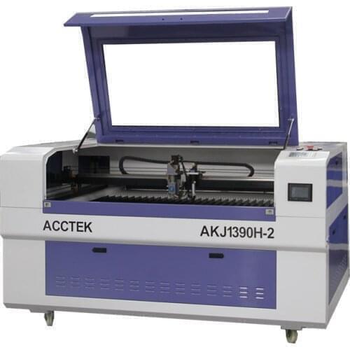 AKJ1390H-2 100W Plywood Co2 Laser Cutter 1390 Cnc Cutting Machine