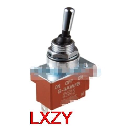 Free Shipping 2pcs/LOT S3AWB S-3AWB 6A 250VAC Oscillating Switch