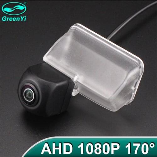 GreenYi 170° 1080P HD AHD Vehicle Rear View Camera For Citroen C4L 2013 2014 Car