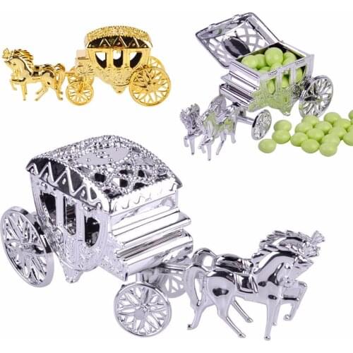 Carriage Sweet Candy Box Case Chocolate Gift Birthday Wedding Party Decoration 2018 NewStyle