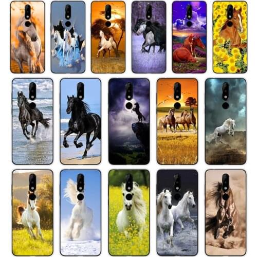 289SD horse Soft Silicone Tpu Cover phone Case for Nokia 2 2.1 2.3 3 3.1 4.2 5. 5.1 6 7.2 8 Plus Case
