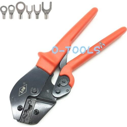 Cable terminal lug 18-7AWG crimping tool AP-101 crimp pliers crimper for non-insulated terminals and connectors 0.5-10mm2