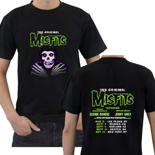 The Original MISFITS new t shirt 2019 feat glen danzig las vegas denver oakland
