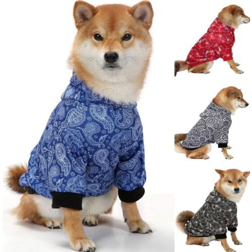 Skin-friendly Lovely Fashion Pet Dogs Hooded Coat Two-leg Pet Sweater Fashionable for Winter