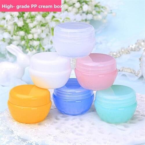 20g 30g Empty Plastic Cosmetic Jars Makeup Container Mushroom Bottles Vials Face Cream Sample Pots Gel Boxes