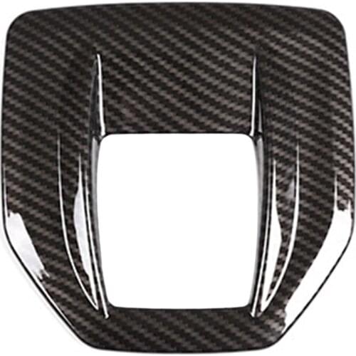 Carbon Fiber Style For Alfa Romeo Giulia Stelvio 2017 2018 Abs Interior Center Console Gear Shift Panel Cover Trim Sticker