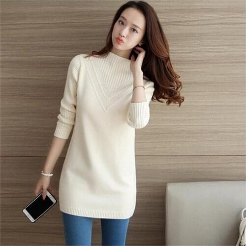 Six senses Women Sweaters Pullovers Long Sleeve Sweater 2018 new autumn winter Knitting sweater Warm knitwear LX3758