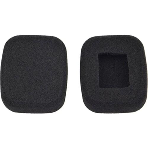 1Pair Black Replacement Foam Earpads Pillow Soft Sponge Ear Pad Cushions Cover Cups for Shinco S01 Headphones