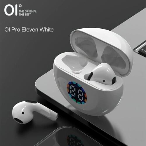 [NEW] OI Pro Eleven Bluetooth 5.0 Stereo True Wireless Earphones LED Display Touch Control Deep Bass with Microphone