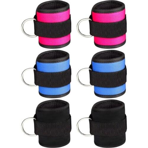 Fitness Ankle Strap Kickbacks, Glute Workouts, Leg Extensions, Curls, and Hip Abductors Adjustable Support