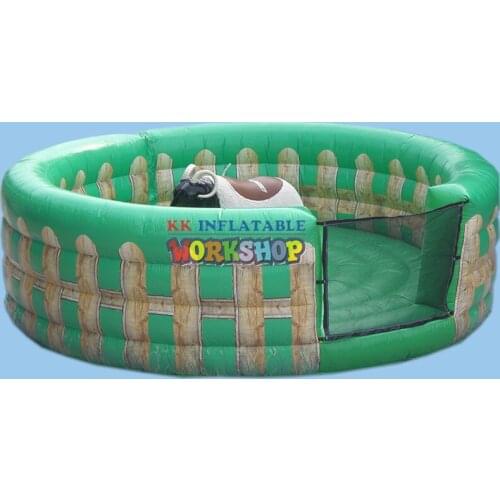 Giant inflatable rodeo mechanical bull sport game bull riding machine